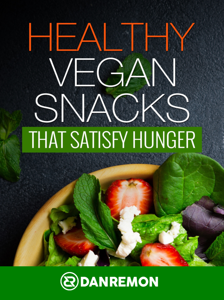 Healthy Vegan Snacks recipe book by Dan Remon